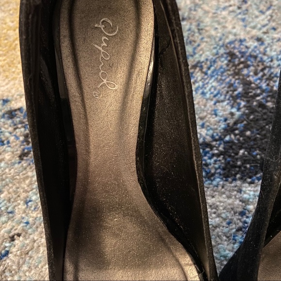 2 for $40 Sexy All Black Platform Heels - Picture 3 of 5